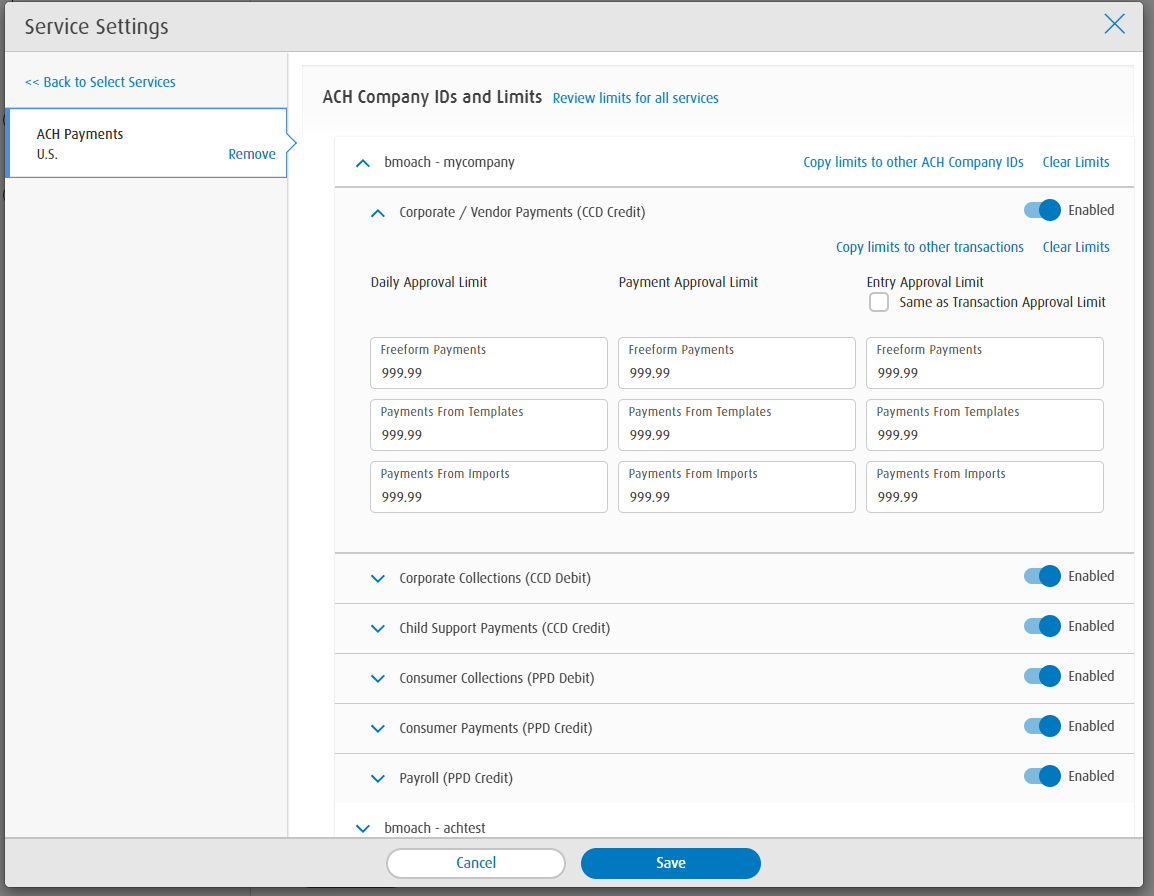 Online Banking for Business