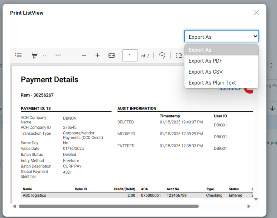 Online Banking for Business